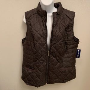 Dark gray NorthCrest vest. NWT!